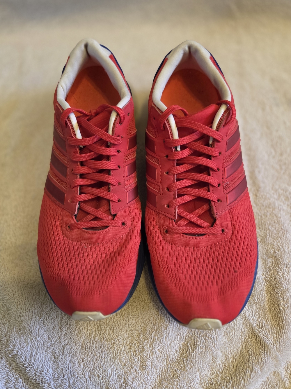 Men's Red Athletic Sneakers - Lightweight Comfort